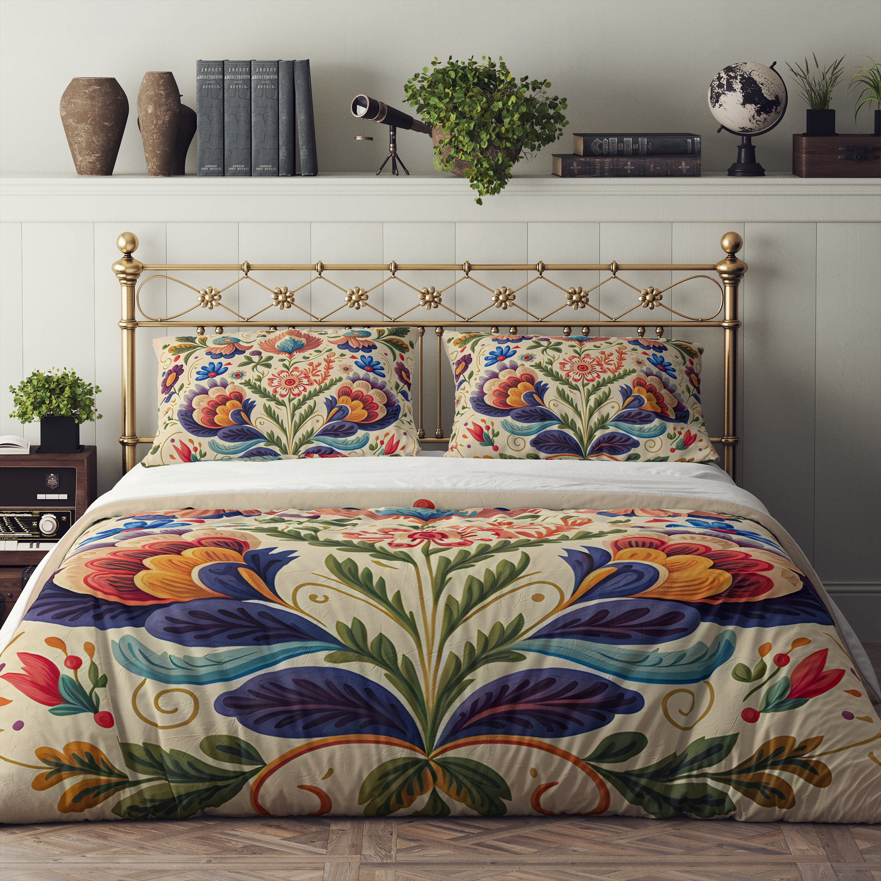 Mid Century Modern Comforter or Duvet Cover Bedding