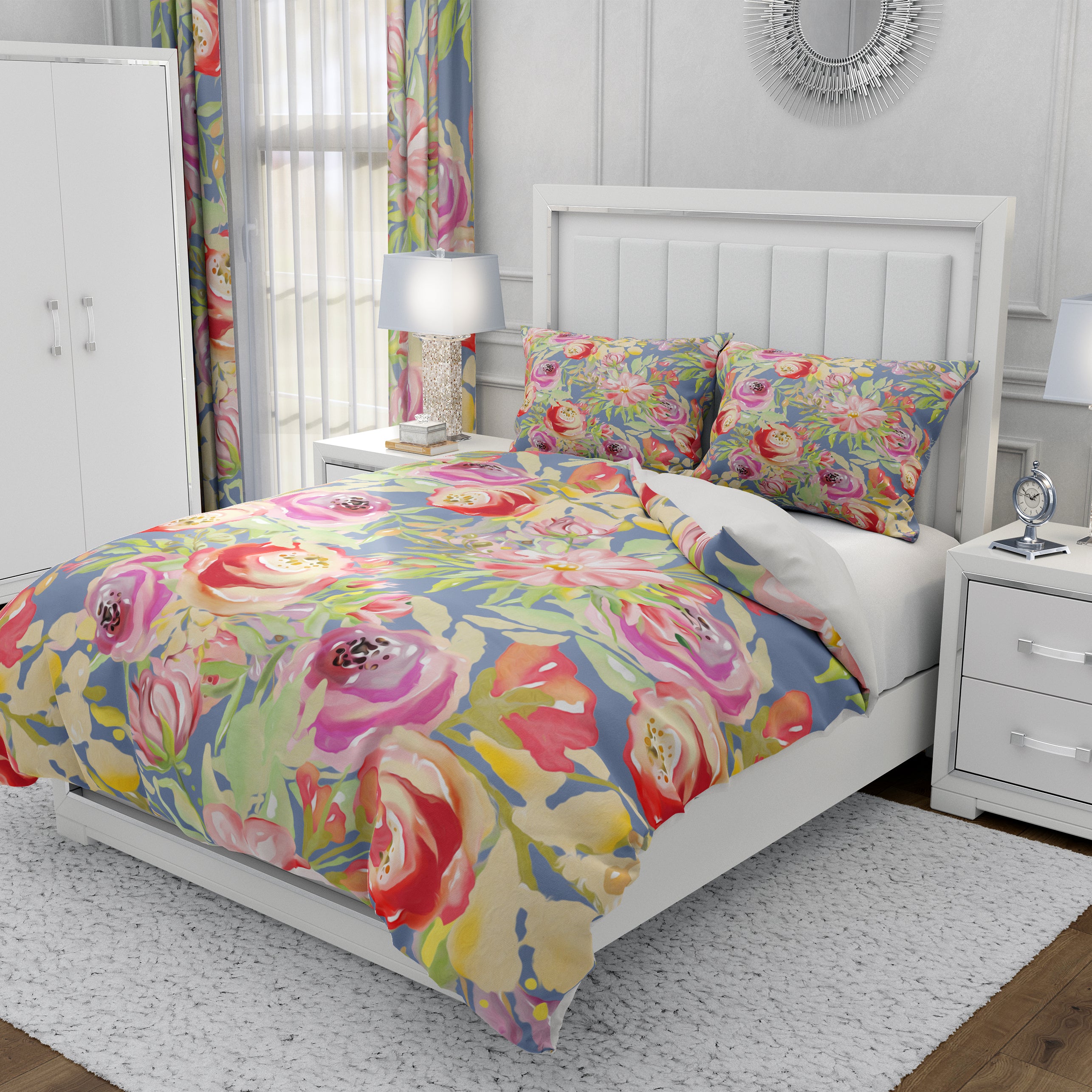 Vintage Floral Quilts, Vintage Floral Bedspreads